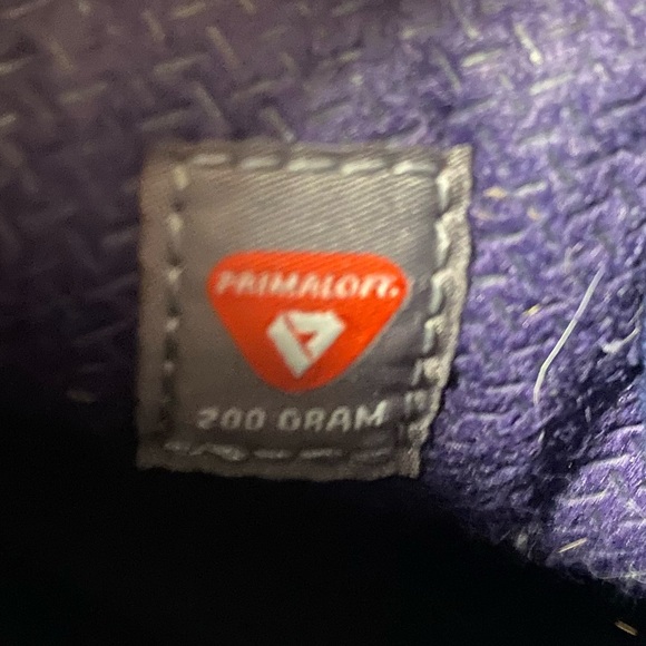 Timberland 6inch Insulated Blue Boots Size 4 - Picture 5 of 7